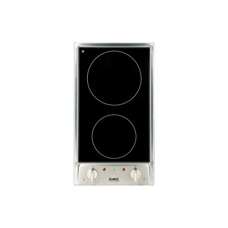 2 Zones Vitroceramic Hob with Frame – 30 CM