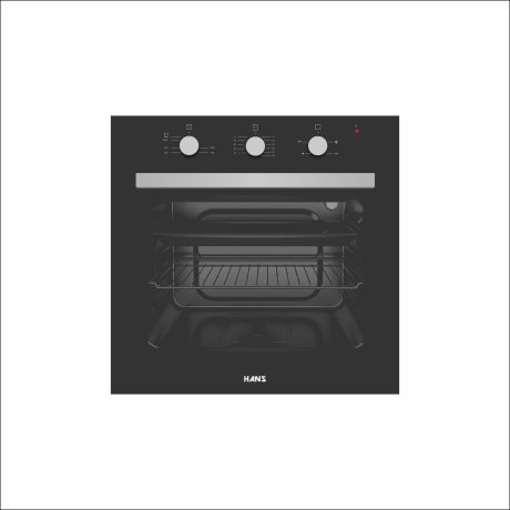 Electric Oven – 60 CM (Black)