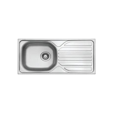 Single Bowl Sink with Rack